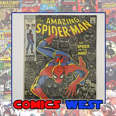 Buy AMAZING SPIDER-MAN #100 * 7.0 (FN/VF) * John Romita Cover! • 163.90£
