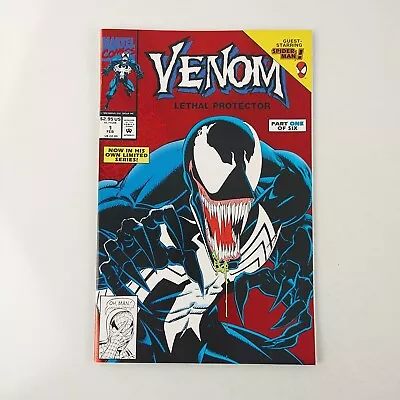 Buy Venom Lethal Protector #1 NM Spider-Man Red Foil Cover (1992 Marvel Comics) • 15.80£