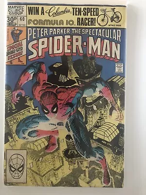 Buy Peter Parker Spectacular Spider Man # 60 Marvel 1981. • 5£