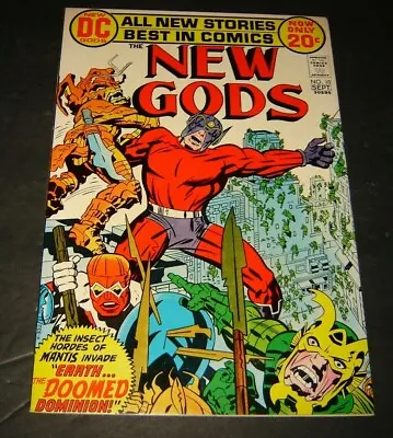 Buy New Gods #10 Mint High Grade Jack Kirby Art 4th World 1972 Off-white/white Pages • 31.51£