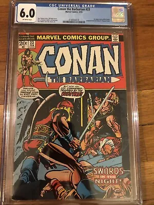 Buy CGC 6.0 Conan # 23 CGC 6.0 Barry Smith Red Sonja 1973 • 86.66£