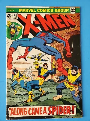 Buy Uncanny X-Men #83 - Along Came A Spider (#35 Reprint) - Marvel Comics 1973 • 47.43£