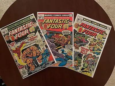 Buy (Lot Of 3 Comics) Fantastic Four #181 #182 & #183 (Marvel 1977) Bronze Age • 10.24£