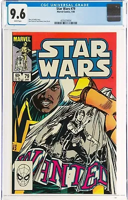 Buy Star Wars #79 CGC 9.6 1984 White Pages Darth Vader Obi-Wan 1 2 3 4 • 117.30£