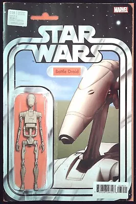 Buy STAR WARS (2020) #38 - Battle Droid Action Figure Variant - New Bagged • 6.30£