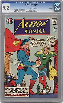 Buy Action Comics #354 CGC 9.2 Savannah 1967 1043503008 • 92.40£