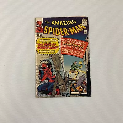 Buy Amazing Spider-Man #18 1964 GD/VG 1st Ned Leeds Cent Copy • 222£