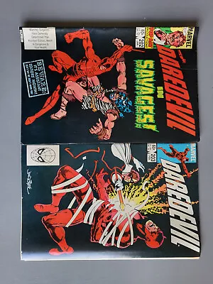 Buy Marvel Comics Daredevil Vol 1. Comic Lot #202 #203 Very Good Condition • 0.99£