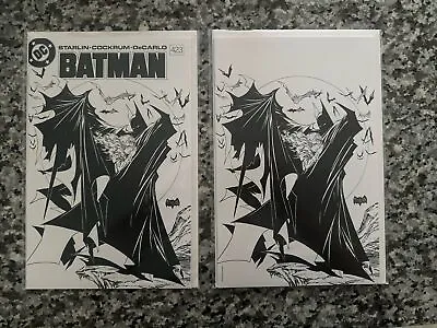 Buy Batman 423 Spectral Comics Blk/Wht Sketch Lot • 52.21£