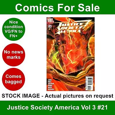 Buy DC Justice Society America Vol 3 #21 Comic - VG/FN+ 01 Jan 2009 • 3.99£