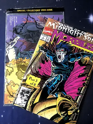 Buy Marvel Comic Morbius #1 Rise Of The Midnight Sons Fine/fn- Key Issue 1992 • 4.99£