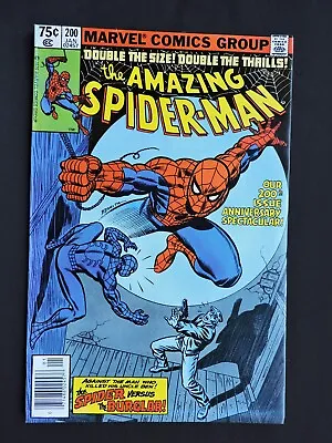 Buy Amazing Spider-Man Comic Book No 200 (1980) VF+/VF The Spider The Burgler Sequel • 19.95£