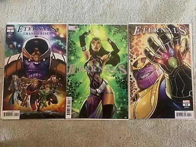 Buy Eternals  #1 Thanos Rises (2021), #1 Eternals (2021), #12 Eternals (2022) • 9£