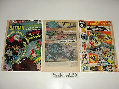 Buy Brave And The Bold 3 Comic Lot DC 1967 #71 82 Super BatmanDC Giant 16 Aquaman • 15.80£