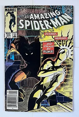 Buy The Amazing Spider-Man #256, Vol 1 - (1984) - Newsstand - 1st Puma - Marvel - FN • 8.71£