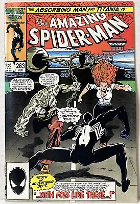 Buy Amazing Spider-Man (1963 Series) #283 Marvel, Dec 1986) VF- • 7.19£