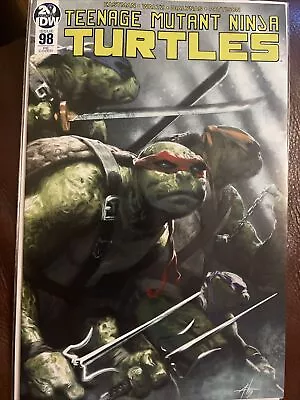 Buy Teenage Mutant Ninja Turtles #98 Frankie's Comics Variant By Gabriele Dell'Otto • 3£