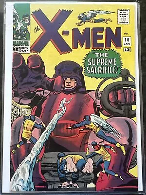Buy Uncanny X-Men #16 1966 Key Marvel Comic Book 3rd Appearance Of The Sentinels • 144.76£