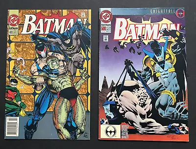 Buy Batman 489 Second Appearance Of Bane- 500 - Azrael Defeats Bane - Knightfall Arc • 9.96£