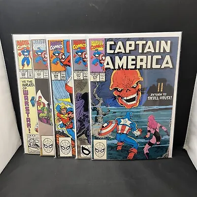 Buy Captain America Lot Of 5 #370 371 379 380 398 Marvel Comics 1989 (B1) (10). • 14.24£