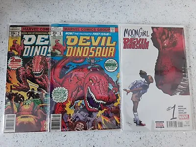 Buy Moon Girl & Devil Dinosaur #1 + Devil Dinosaur #1 + Devil Dinosaur #2.  • 95£