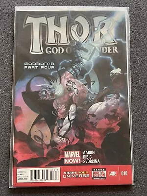 Buy Marvel Comics Thor God Of Thunder #10 Lovely Condition • 7.99£