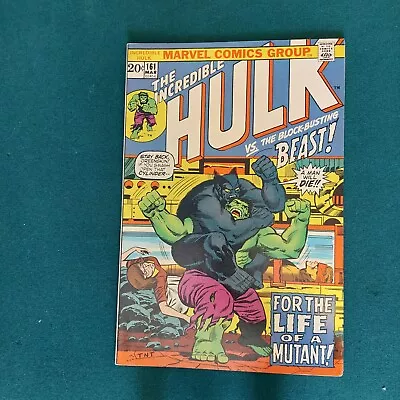 Buy Incredible Hulk #161 1962 Series Marvel  Bronze Age • 63.95£