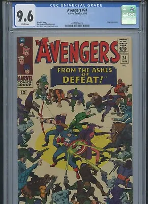 Buy Avengers #24 1966 CGC 9.6 • 354.76£