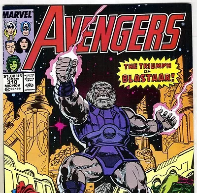 Buy The AVENGERS #310 With Captain America & Thor From Nov 1989 In VF Con. NS • 6.40£