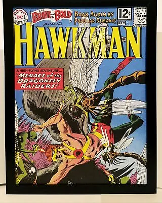 Buy Brave & The Bold #42 Hawkman 9x12 FRAMED Vintage 1962 DC Comics Art Print Poster • 28.55£