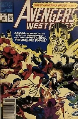 Buy Avengers West Coast #86 (1985) Newstand Var Vf/nm Marvel • 7.95£