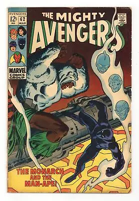 Buy Avengers #62 GD- 1.8 1969 • 27.66£