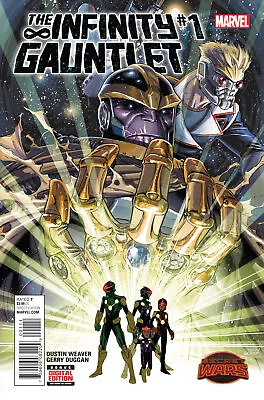 Buy The Infinity Gauntlet #1 NM- 1st Print Marvel Comics • 3.50£