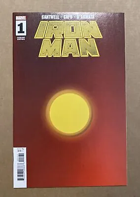Buy Iron Man #1 Vol 6 (2020) 1:200 Red & Gold Armor Variant - Nm  • 51.97£