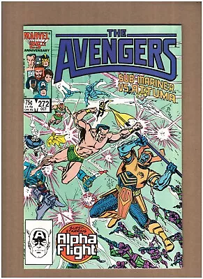 Buy Avengers #272 Marvel Comics 1986 Namor Captain America NM- 9.2 • 3.62£