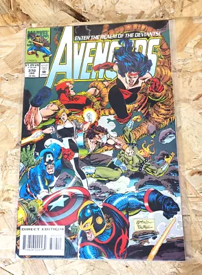 Buy Marvel Comics Avengers Comic Book #370 (Jan. 1993) - NM • 6.99£