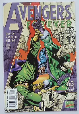 Buy Avengers Forever #3 (3 Of 12)  1st Printing Marvel February 1999 VF 8.0 • 7.25£