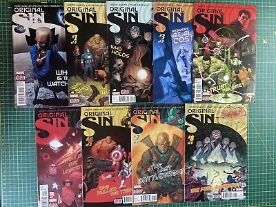 Buy Original Sin #0 1 2 3 4 5 6 7 8 Complete Set Marvel Comics • 0.99£