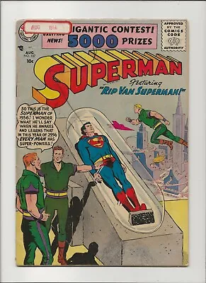 Buy Superman 107 VG 4.0 Free Coverless Copy Included Wayne Boring Art 1956 • 60.05£