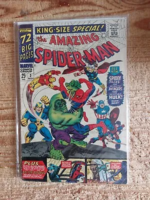 Buy Amazing Spider-man Annual #3 1966 King Size Romita Ditko Hulk Marvel Comics Gvg • 16.99£