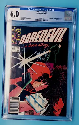 Buy ❤️daredevil 255 Cgc 6.0 Key Issue❤️1st Battle Typhoid Mary Newsstand Edition❤️ • 39.64£