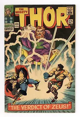 Buy Thor #129 VG+ 4.5 1966 1st App. Ares In Marvel Universe • 38.38£