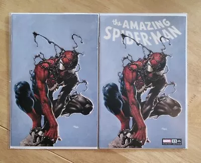 Buy Amazing Spider-man #35 Finch Exclusive Trade & Virgin Cover Comic Set • 23.50£