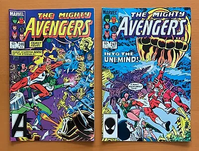 Buy Avengers #246 & 247 (Marvel 1984) 2 X VF Copper Age Comics • 18.71£