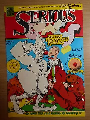 Buy Cozmic Comics: Serious Comics #1. '75 USA Press. Cover Price Is 75c • 3.20£