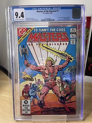 Buy Masters Of The Universe #1 CGC 9.4 1st Full Comic Devoted To  He-Man  • 120.13£