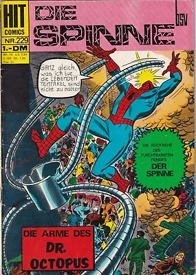 Buy HIT COMICS 229 - THE SPIDER - Dr. Octopus - BSV - GERMAN AMAZING SPIDER-MAN # 88 • 8.03£