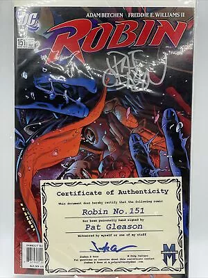 Buy Robin Issue# 151 Signed By Pat Gleason W/COA. DC Detective Comics • 31.62£