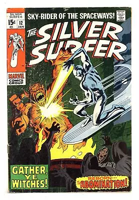 Buy Silver Surfer #12 VG- 3.5 1970 • 22.93£