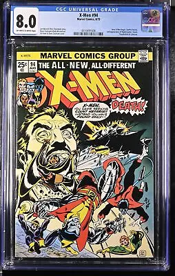 Buy X-men #94 CGC 8.0 OW To White Pages • 723.85£